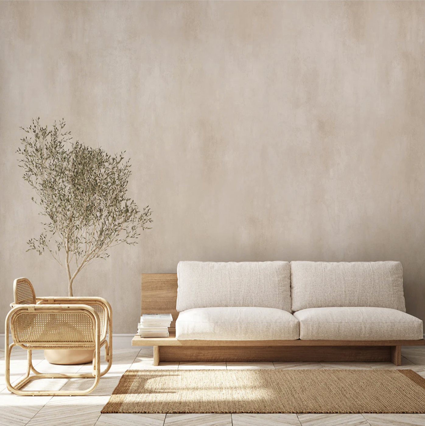 Custom AM092 Traditional Unpasted Type II Vinyl Wallpaper - Canvas/Sand Finish - 2400 Sq.Ft - Perfect for Autumn Home Decor & Interior Design