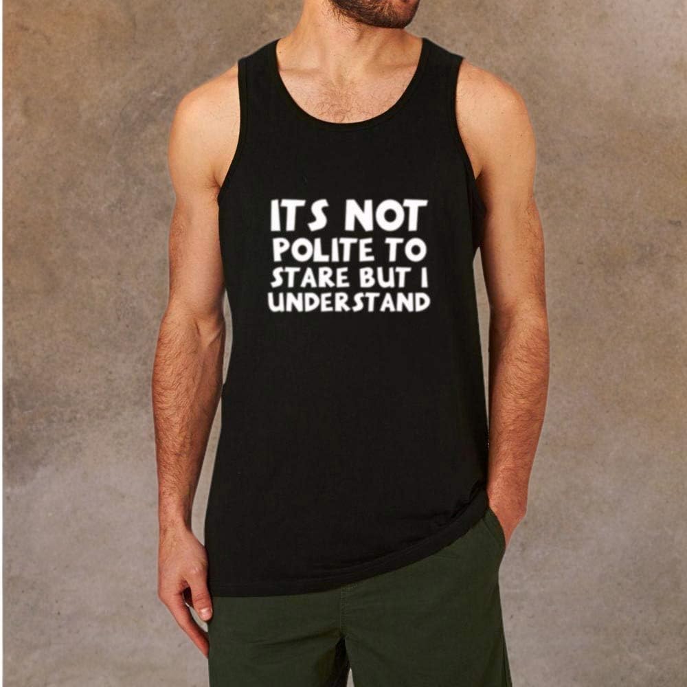 Funny Workout Tank Top for Men - Novelty Gym Racerback Sleeveless Shirt with Humorous Sayings | Perfect for Fitness Training, Weightlifting & Summer Workouts