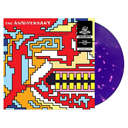 Designing A Nervous Breakdown - Limited Edition Purple & Pink Vinyl Record | Perfect for Music Collectors & Indie Rock Fans