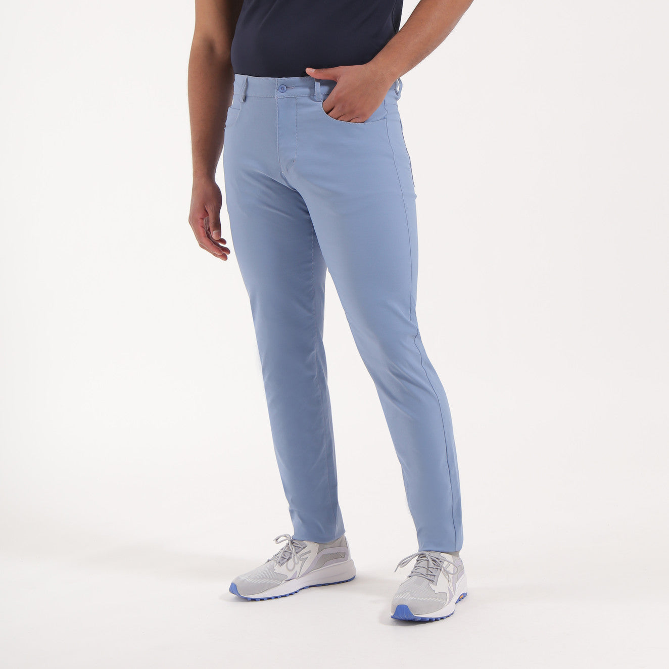 SPAZIO MIDWEIGHT SUNBLOCK® WELT POCKET TROUSERS - UV Protection Pants for Men | Summer Outdoor Hiking, Travel & Casual Wear | Final Sale