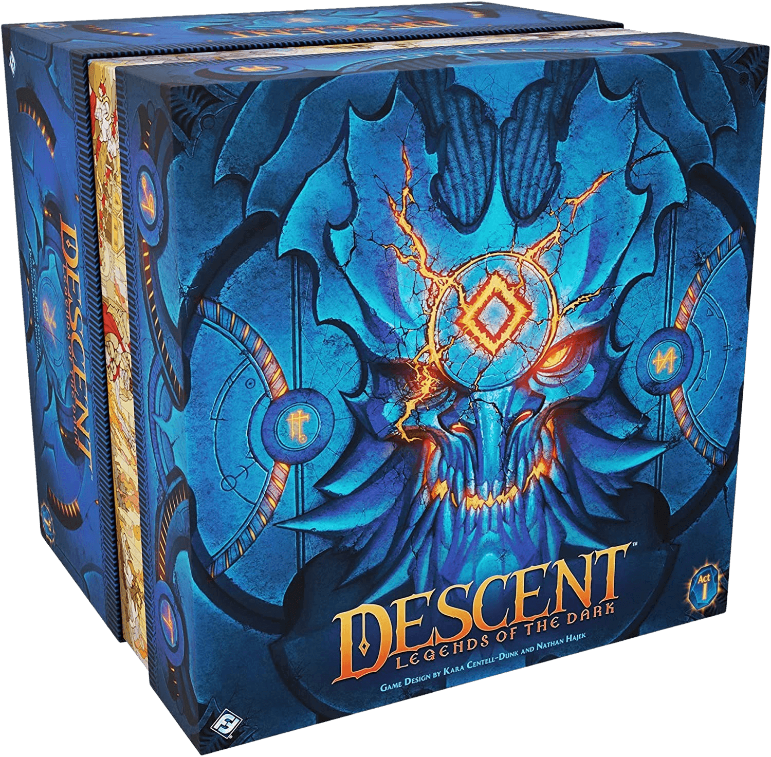 Descent: Legends of the Dark - Fantasy Board Game for Adults & Teens | Cooperative Adventure Game with Miniatures | Perfect for Game Nights & RPG Enthusiasts