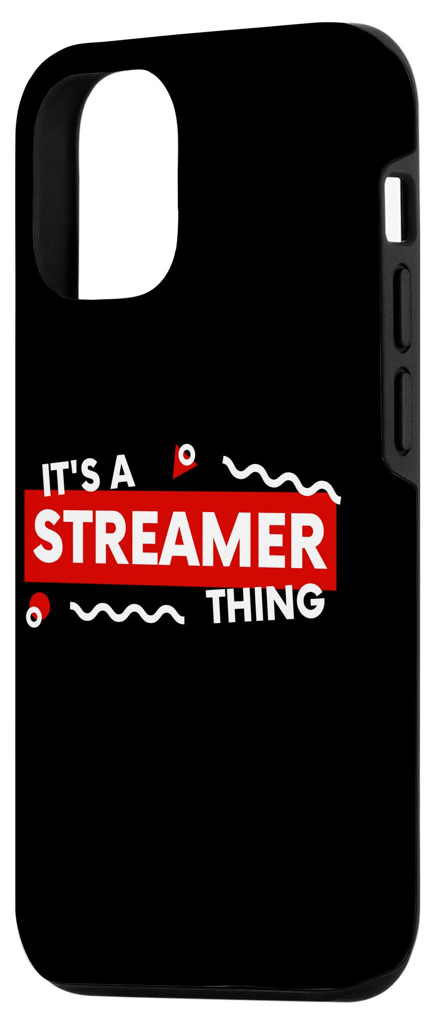 Funny Video Game Streamer iPhone 12/12 Pro Case - Perfect for E-Girl & Boy Gamers, Live Streaming & Gaming Accessories
