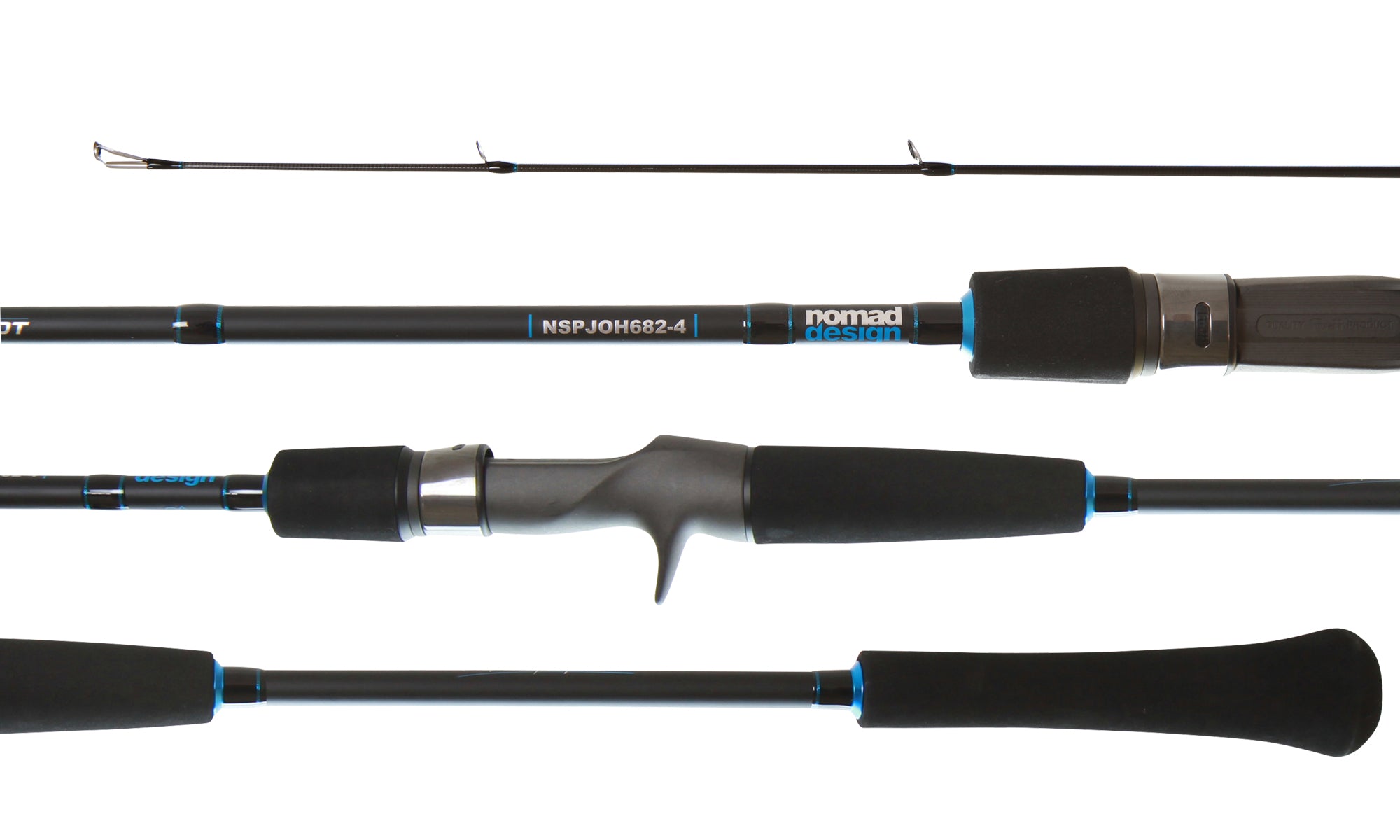 Premium Slow Pitch Jigging Fishing Rods - High Performance Saltwater Jigging Rod for Tuna, Grouper & Amberjack - Perfect for Offshore Deep Sea Fishing & Boat Angling