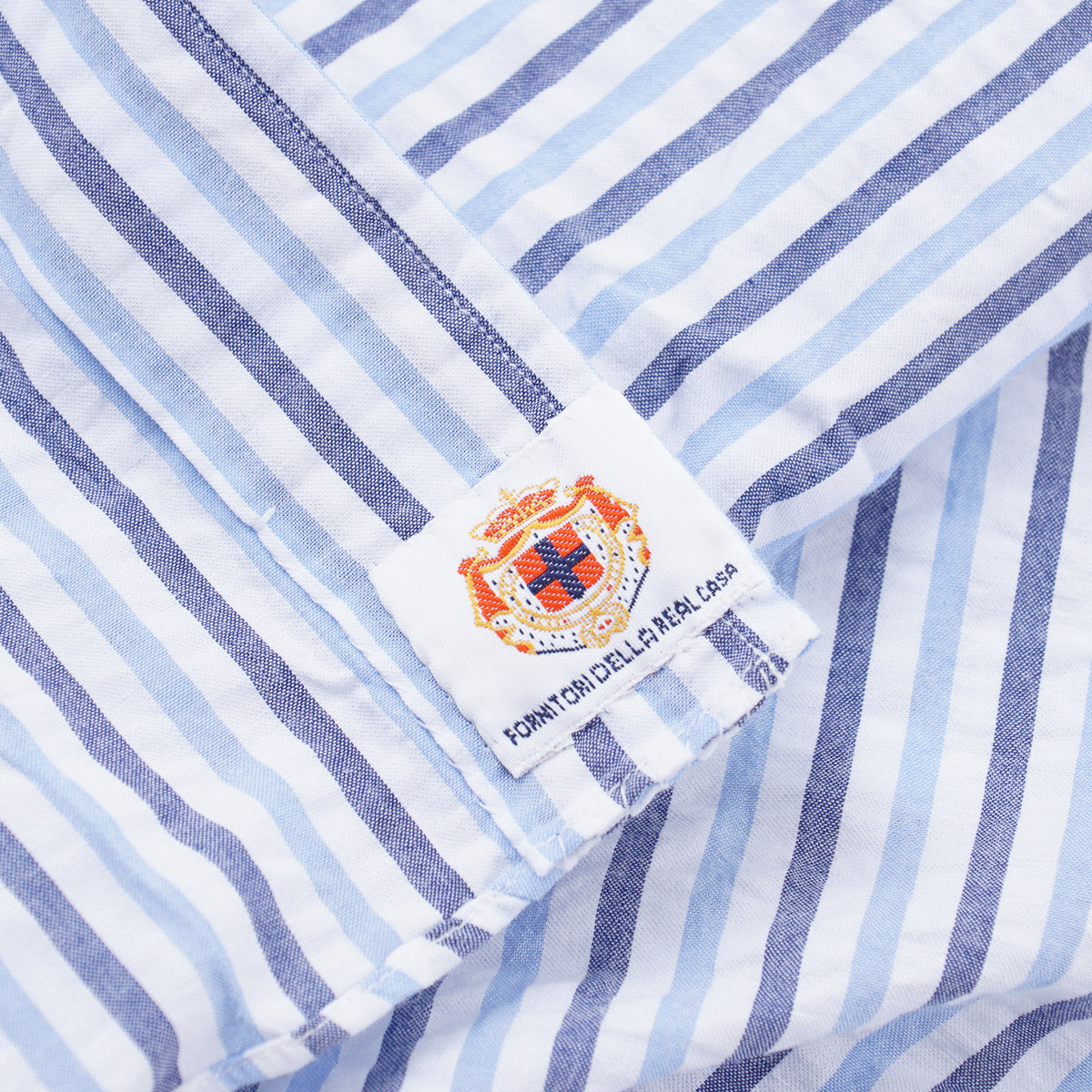 Luigi Borrelli Men's Slim Fit Lightweight Cotton Dress Shirt - Perfect for Business Casual & Office Wear
