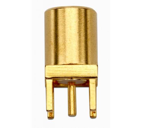 Fluke Pomona 72995 SMB 50 Ohm Straight PCB Receptacle Plug - High Frequency RF Connector for Test Equipment, Electronics & PCB Prototyping (Item 3094604) - Perfect for Lab Testing, Signal Measurement & RF Applications