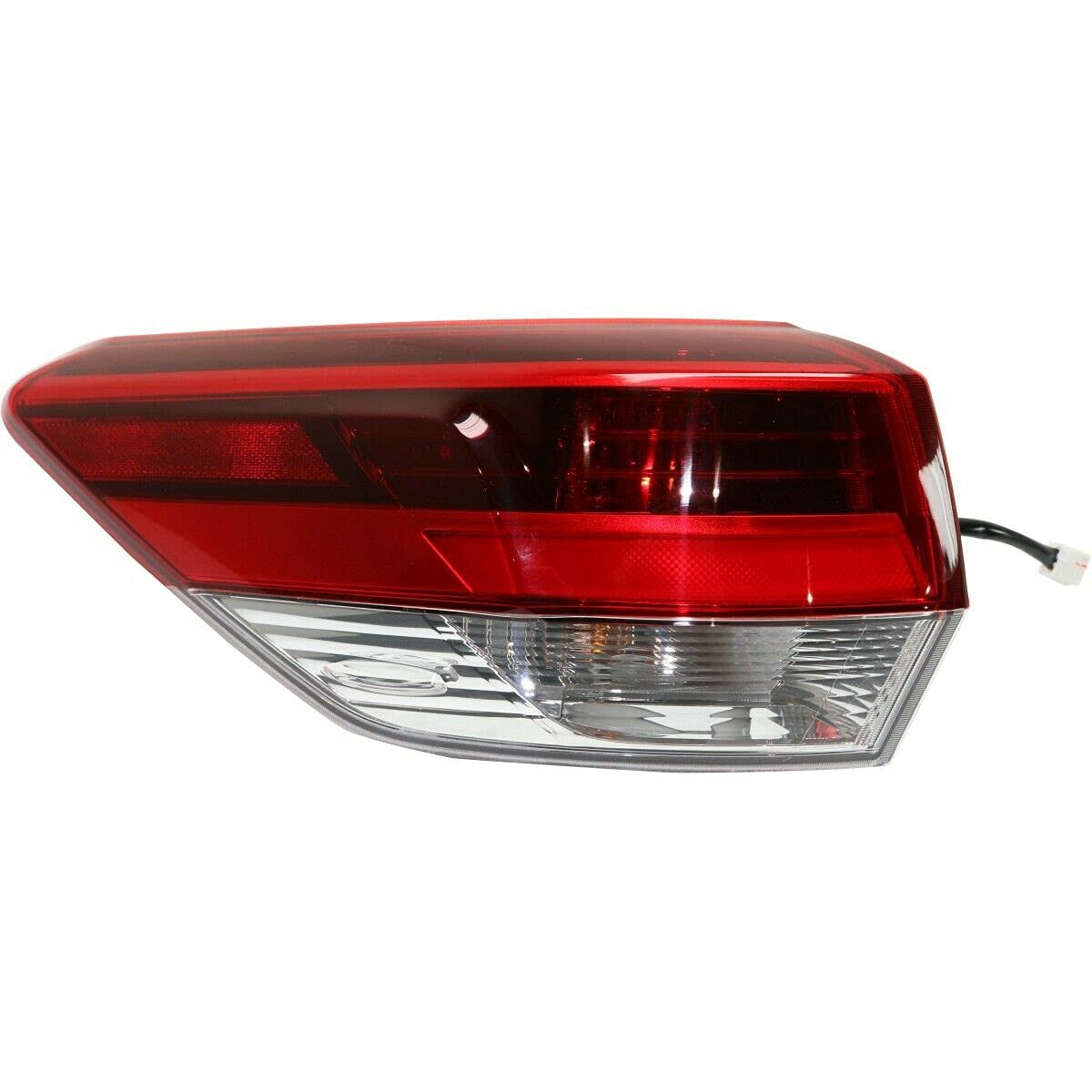 Highlander Replacement Tail Lights Pair - Left & Right Side Lamps for Driver & Passenger - Durable Aftermarket Auto Parts for Night Driving Safety & Vehicle Customization