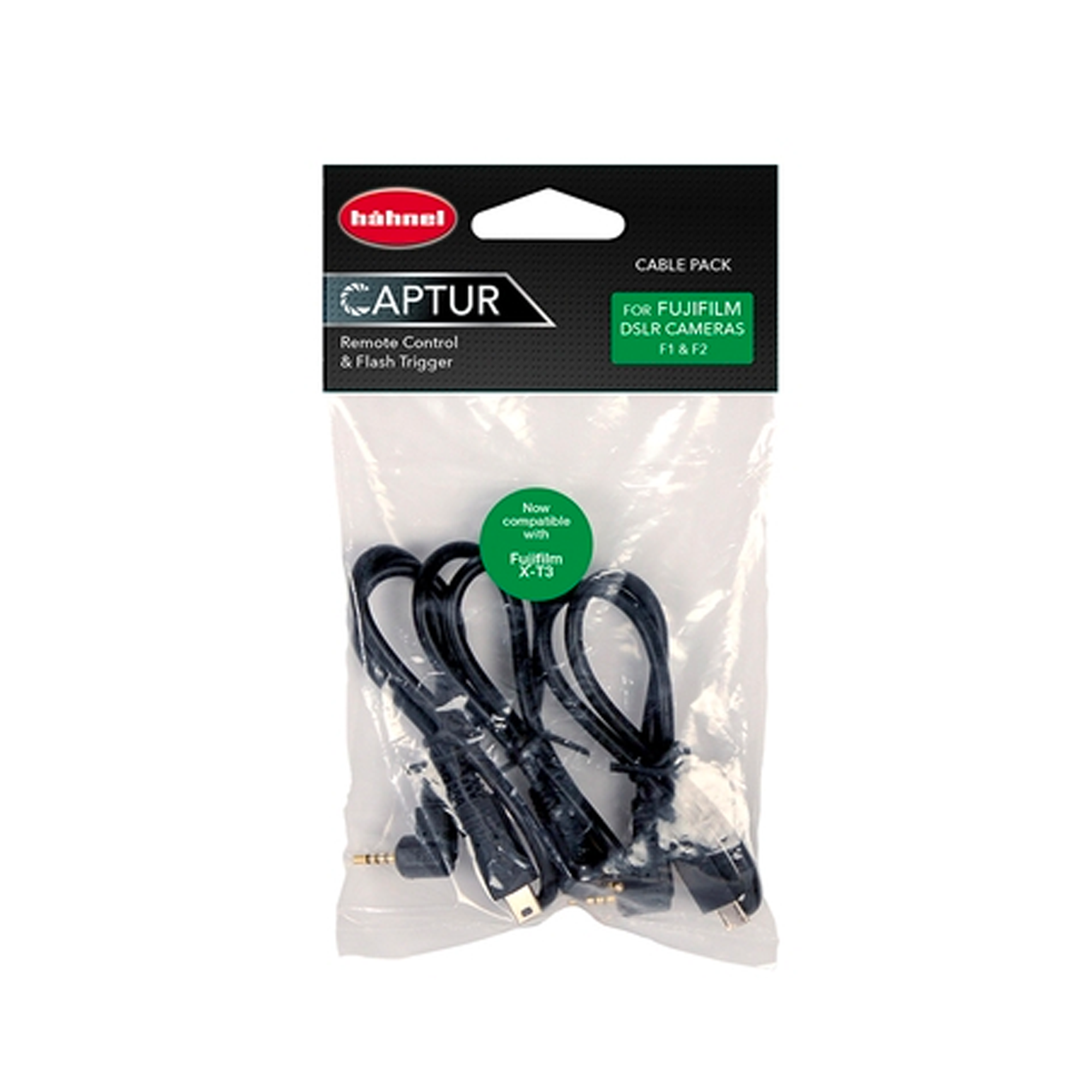 Hahnel Captur Cable Pack for Fujifilm Cameras - Tethering & Remote Shooting Accessory for Studio & Outdoor Photography