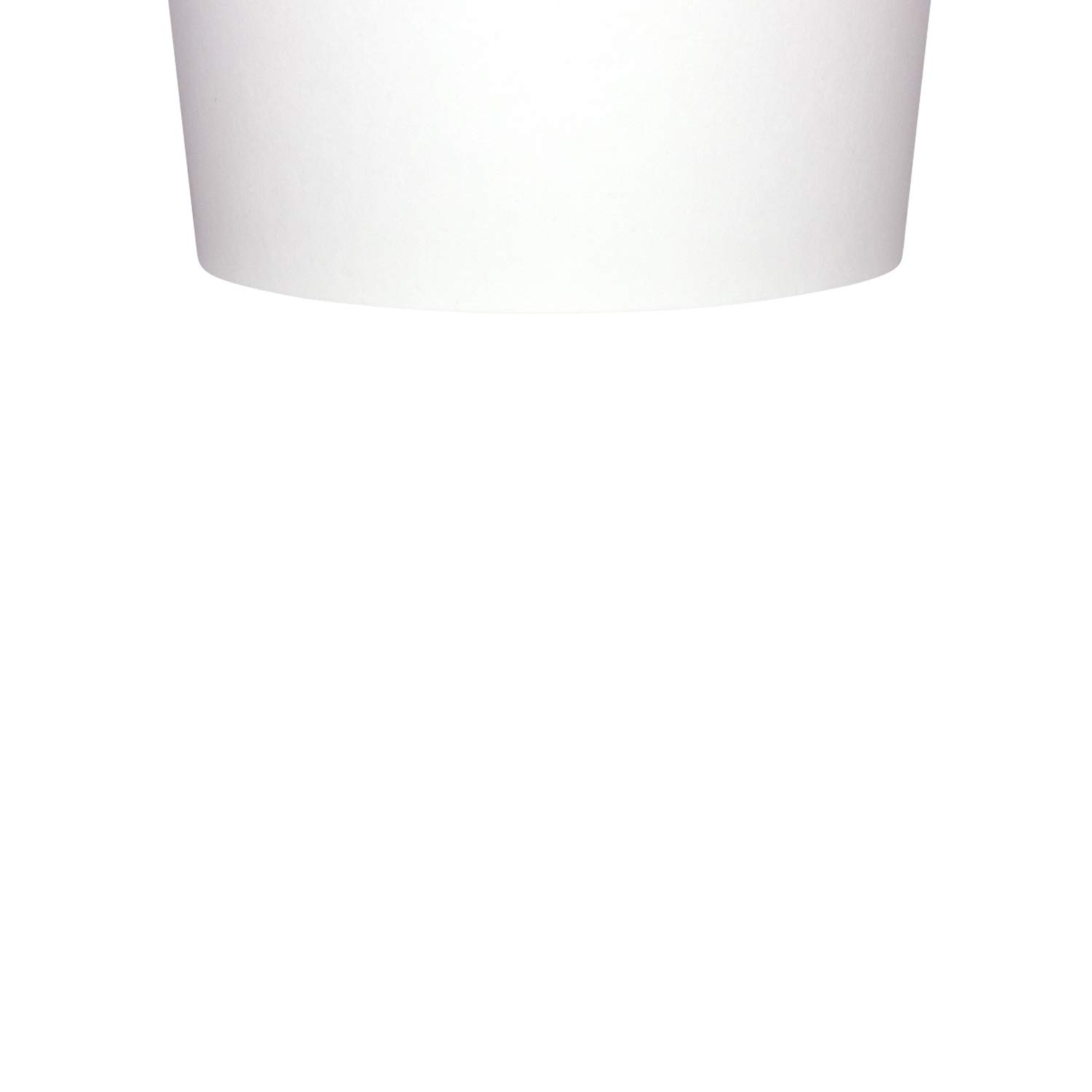 12oz (1000 Count) White Paper Ice Cream Cups & Soup Bowls - Hot/Cold Food Safe - Perfect for Ice Cream, Gelato, Yogurt, Soup & Snacks - Ideal for Restaurants, Cafes & Parties (C-KDP12W)