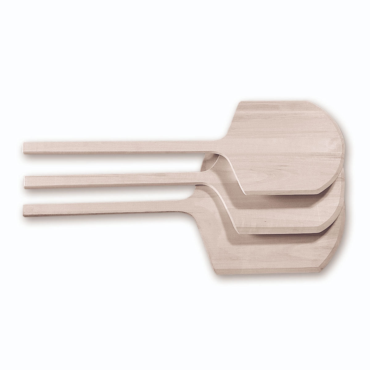 American Metalcraft 3616 Wooden Pizza Peel - 16 x 17 Inch Natural Wood Pizza Board for Baking, Serving & Transferring Pizzas - Perfect for Home Kitchens & Professional Pizzerias