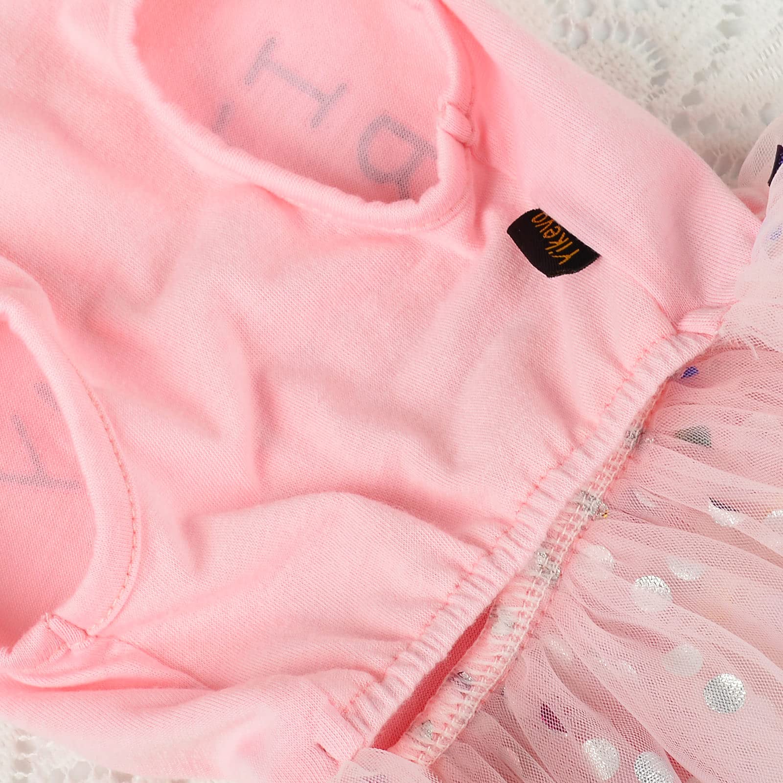 Pink Summer Dog Dress for Small Dogs - Birthday Outfit for Chihuahua, Yorkie & Puppies | Cute Pet Costume for Cats & Dogs | Perfect for Parties, Photos & Special Occasions