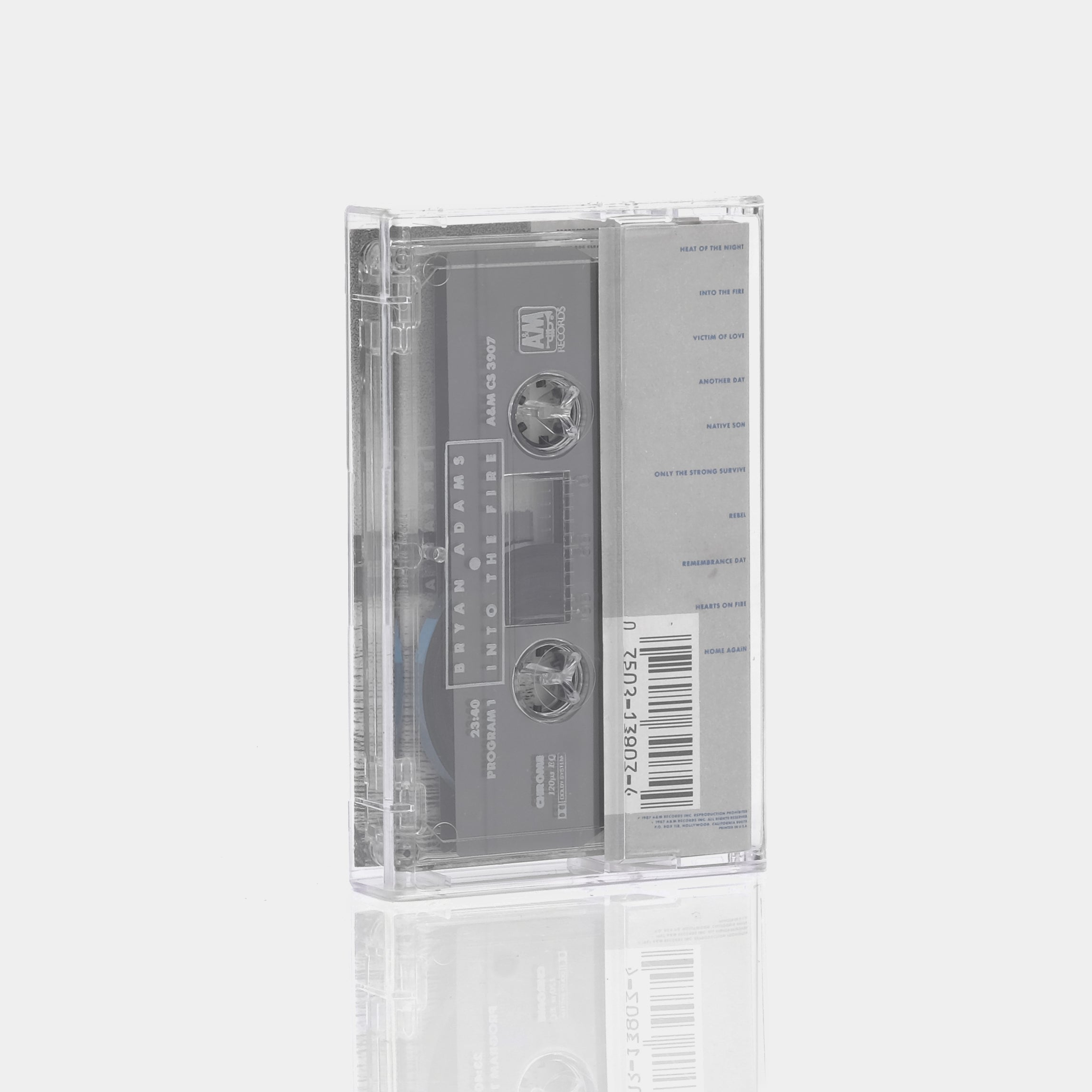Bryan Adams Into The Fire Cassette Tape - Vintage Music Collectible - Perfect for 80s Music Lovers & Cassette Tape Collectors