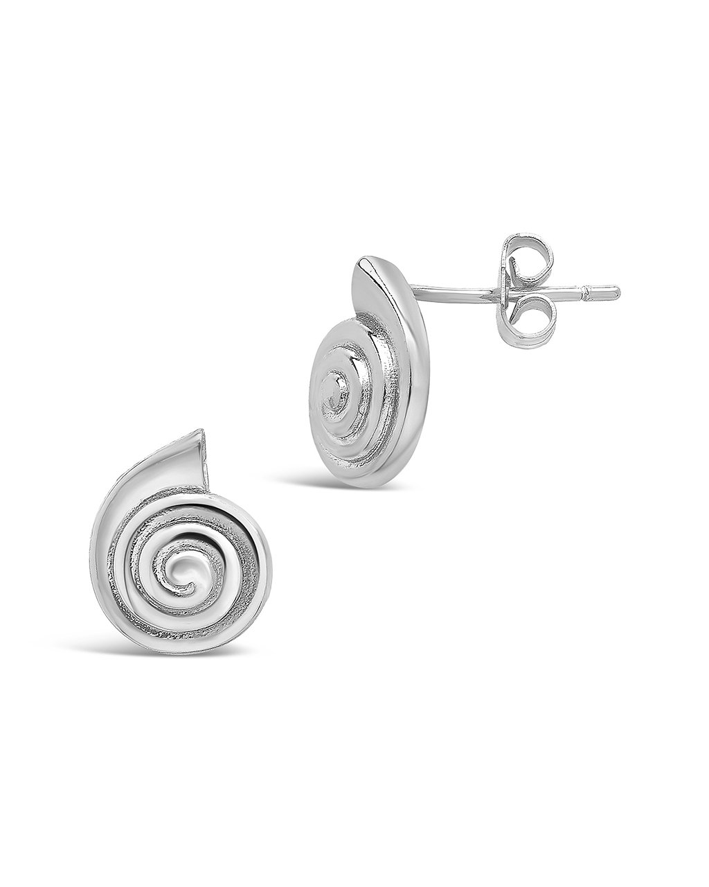Shark Eye Stud Earrings for Women - Stainless Steel Hypoallergenic Small Hoop Earrings - Perfect for Everyday Wear, Gifts, and Casual Outfits