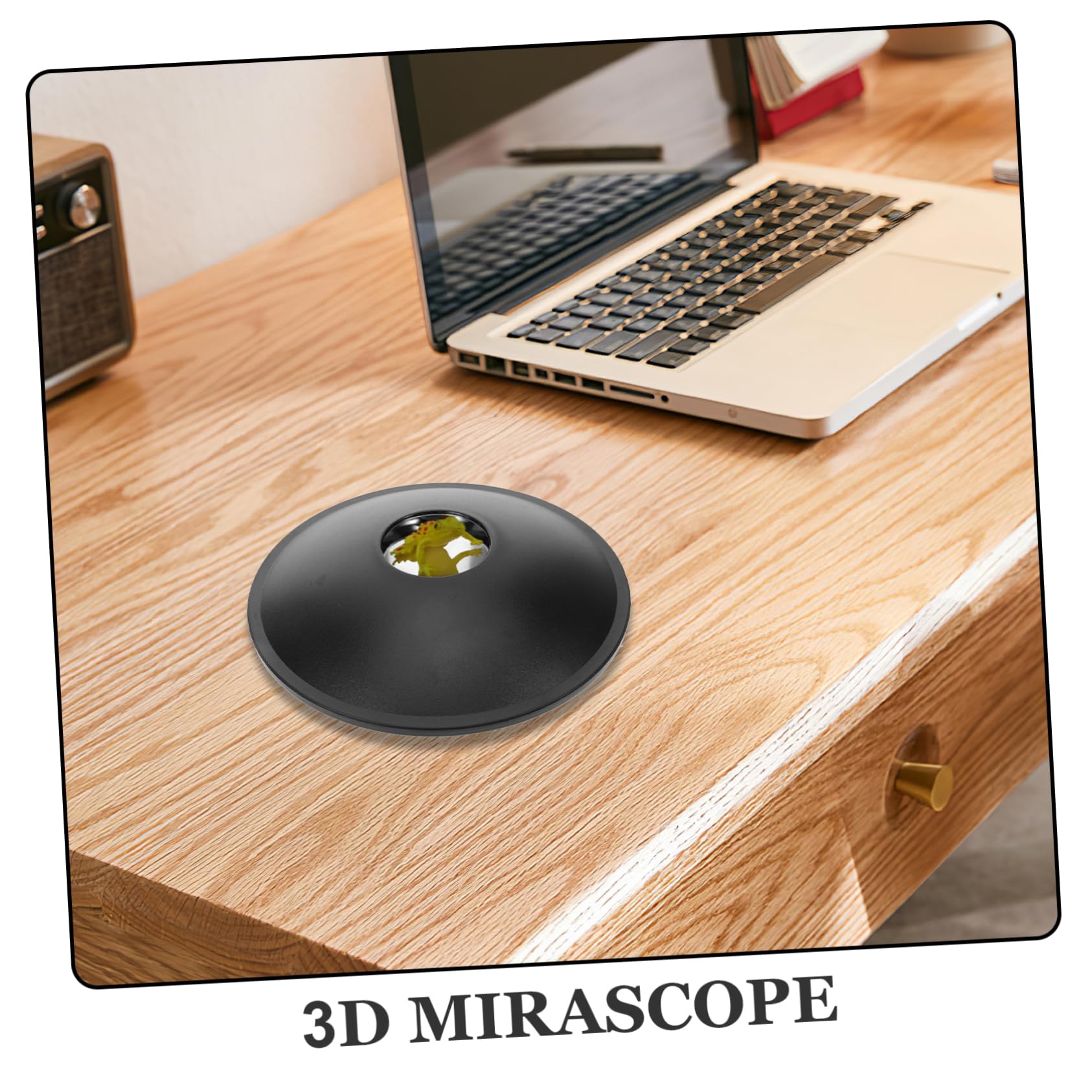 KICHOUSE 3D Hologram Projector - Euler's Disk Optical Illusion Toy for Kids, Instant Holographic Image Creator, Psychedelic Visual Effects for Home & Party Entertainment