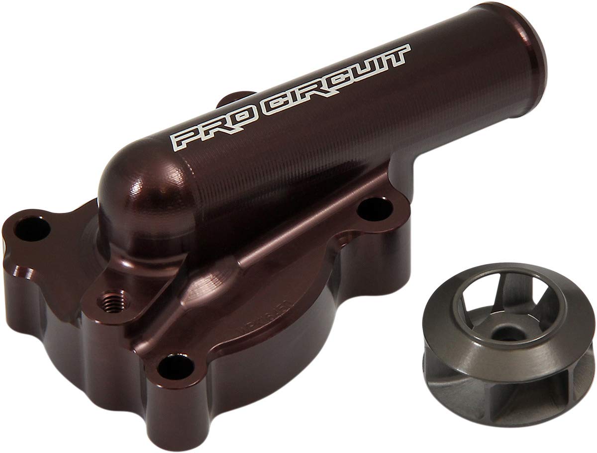 Pro Circuit Water Pump Cover with Impeller WPK16450 - RPM Compatible Replacement for Dirt Bikes & ATVs - High-Performance Cooling Upgrade for Off-Road Racing & Trail Riding