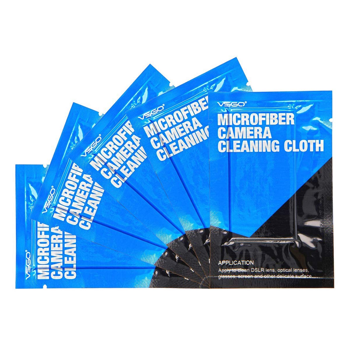 VSGO VS-S02-E APS-C Digital Camera Sensor Cleaning Kit - 10 Clean Swabs with Sensor Cleaner Solution & Travel Optical Cleaning Kit for DSLR, Mirrorless Cameras - Perfect for Professional Photographers & Travel Enthusiasts