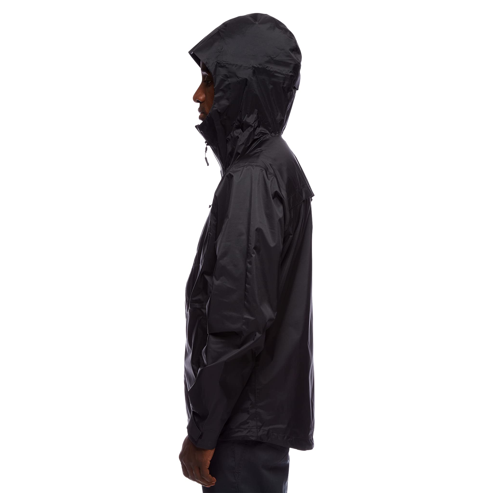 Black Diamond Equipment M Treeline Rain Shell Jacket - Waterproof Hiking & Outdoor Gear for Men - XL Black - Perfect for Camping, Backpacking & Mountain Adventures