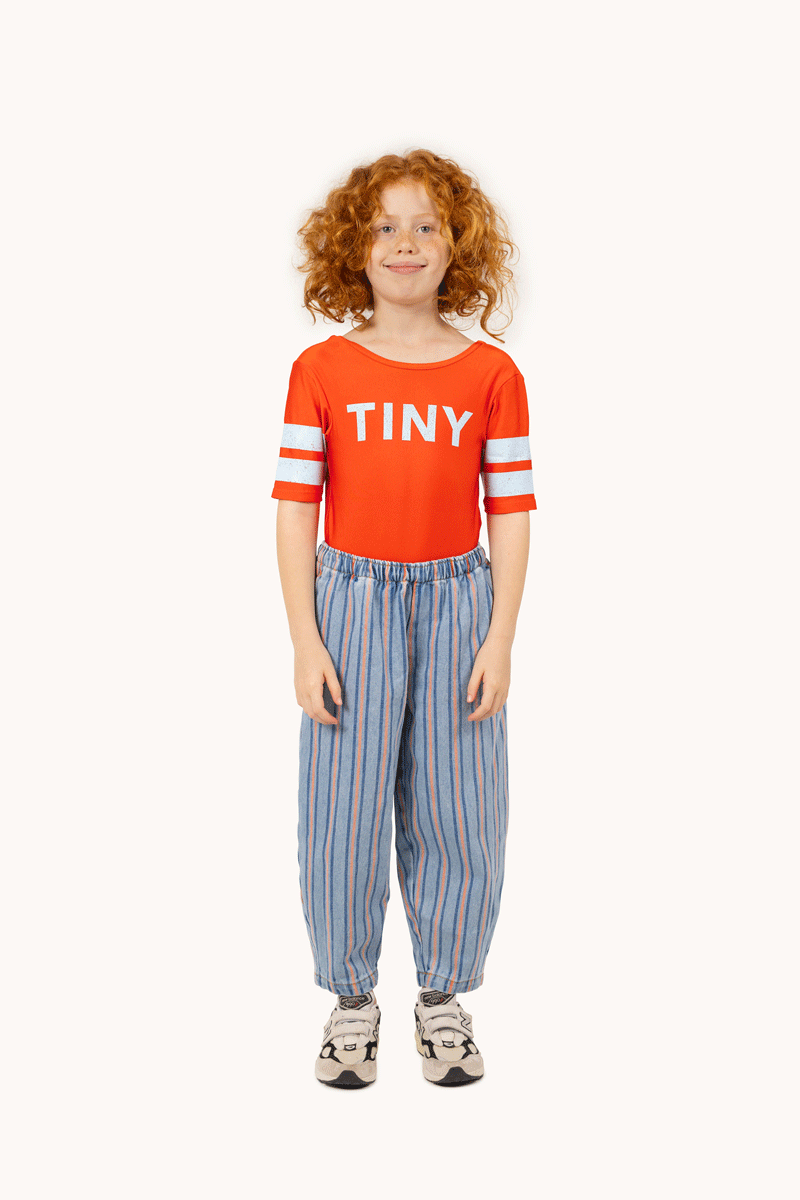 Stylish Striped Multicolor Jeans for Kids by Tinycottons - Perfect for Playdates, School & Family Outfits