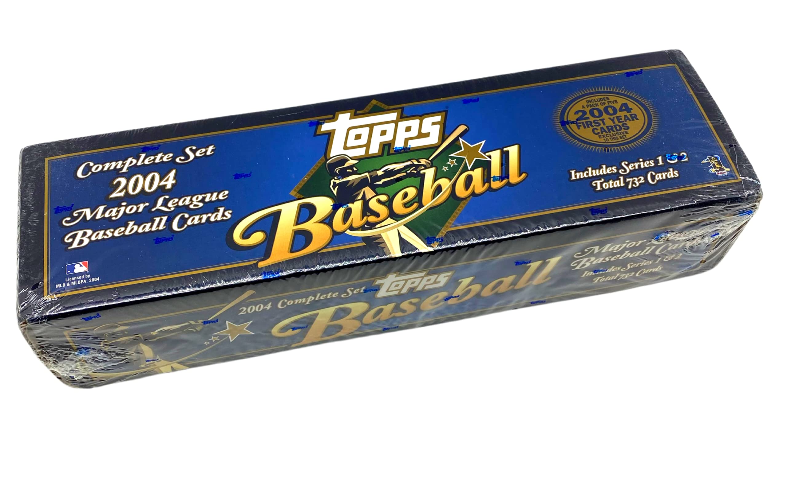 2004 Topps Complete MLB Baseball Cards Set - Series 1 & 2 with 732 Cards & 5 Rookie Cards | Perfect for Collectors, Investors & Baseball Fans