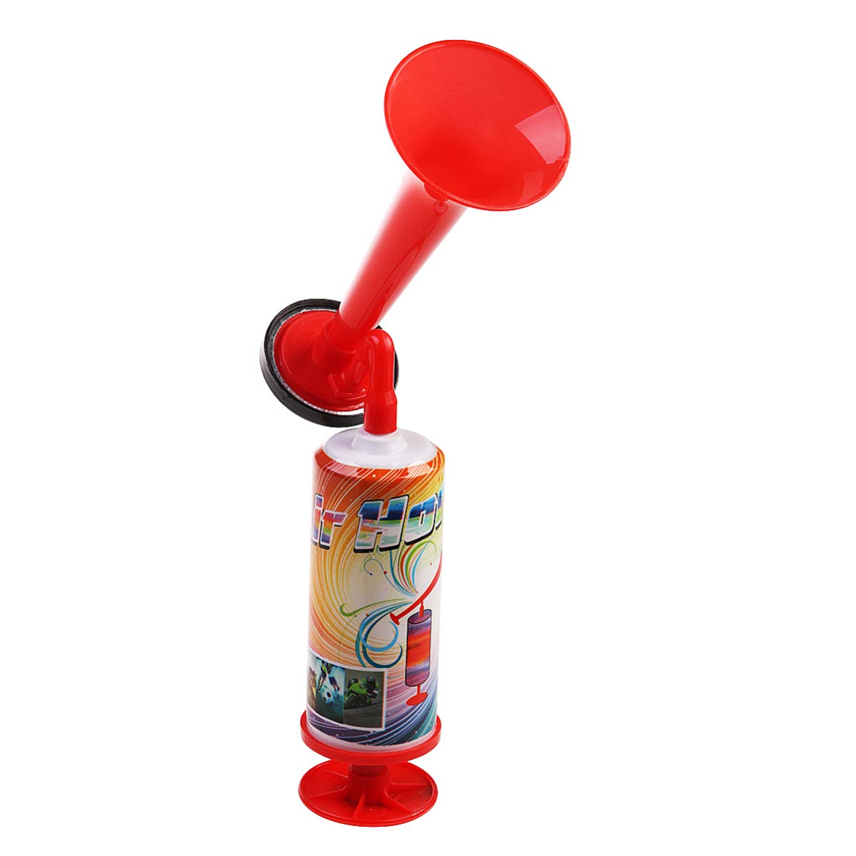 IMIKEYA Air Horn Pump - Loud Party Noisemakers for Sporting Events, Celebrations, Birthday Parties & Goodie Bag Fillers (Random Color) - Perfect for New Year's Eve, Football Games & Graduation Events