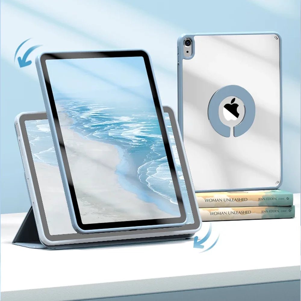 MagSnap Fusion Magnetic iPad Case - Ultra Slim & Secure Cover for iPad Pro/Air - Perfect for Work, Travel & Home Use