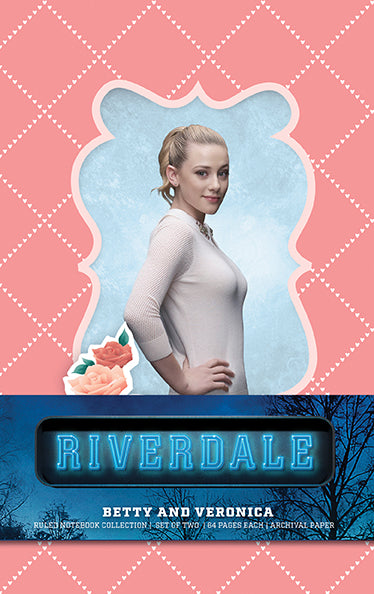 Riverdale Character Notebook Set of 2 - Spiral Bound Journal for School, Office & Gift Ideas - Betty & Veronica Inspired Writing Notebooks