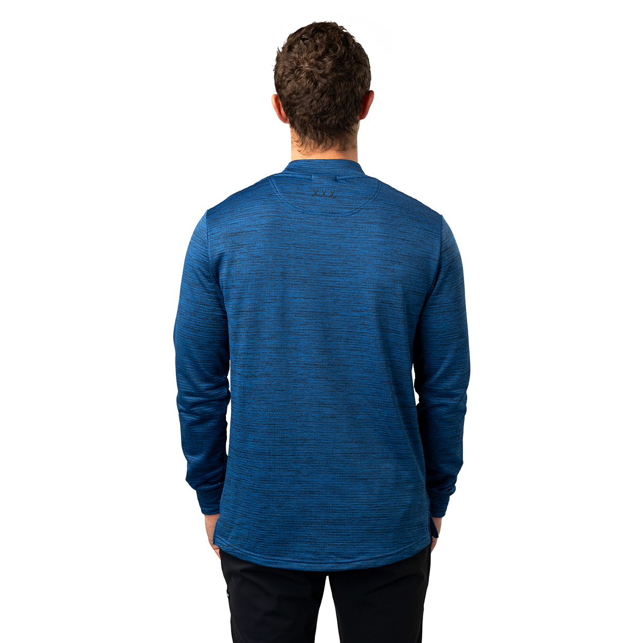 Bauer FLC Mock Neck Long Sleeve Shirt for Men - Comfortable Hockey Practice & Casual Wear - Senior Hockey Jersey for Training & Street Style