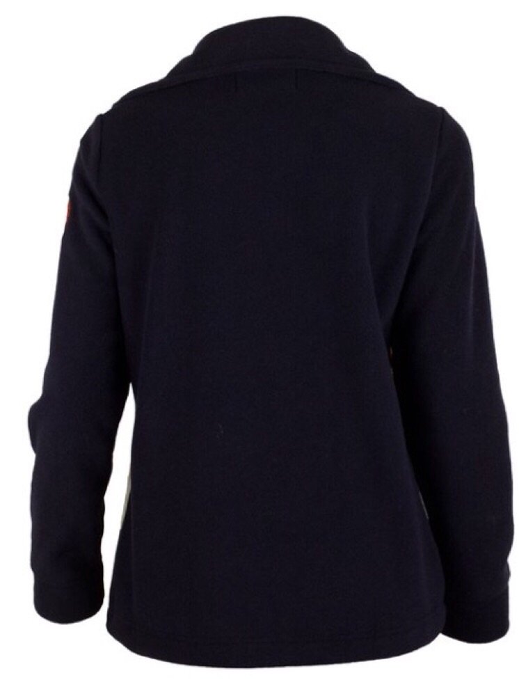 Ralph Lauren Women's Colorblock Fleece Active Jacket - Lightweight Warm Zip Up Hoodie for Running, Hiking & Outdoor Activities