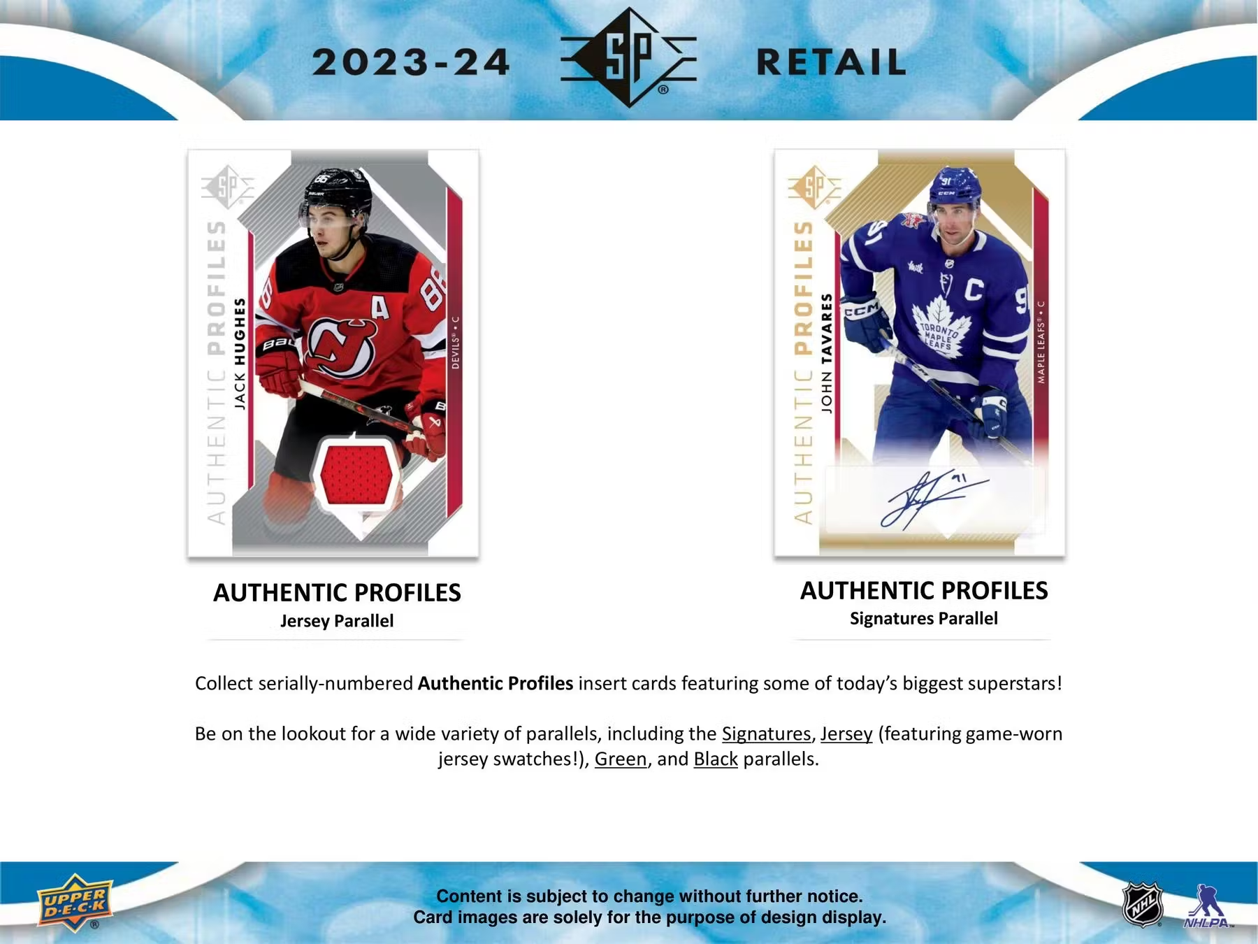 2023-2024 Upper Deck SP Hockey Blaster Box - 6 Packs with Exclusive Rookie Cards & Inserts - Perfect for Collectors, Gifts, and Game Nights