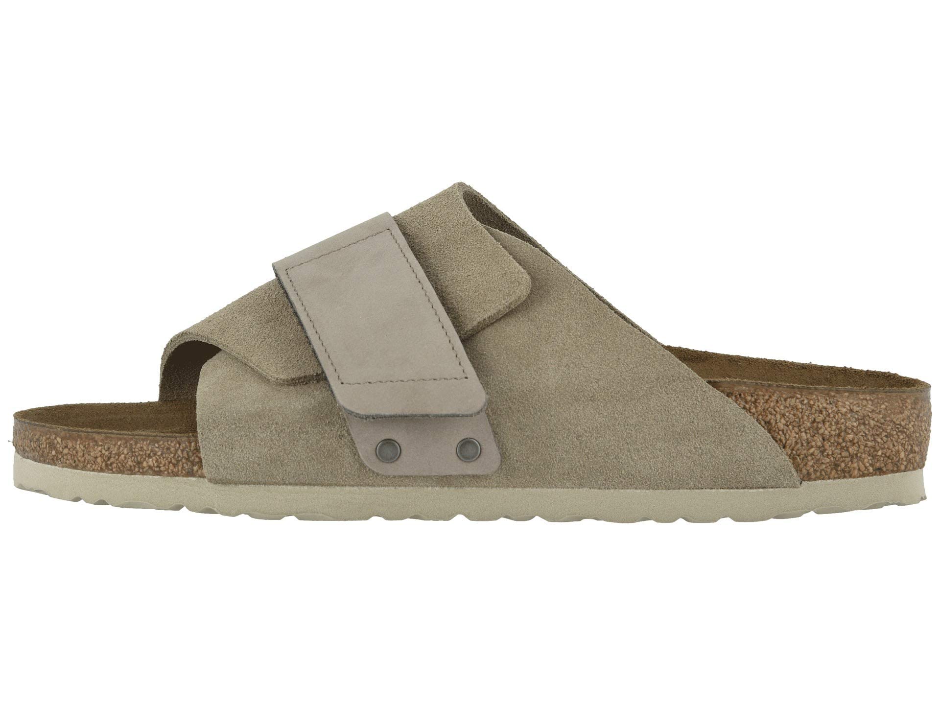 Birkenstock Kyoto Taupe Sandals - Comfortable Leather Footbed, Size 42 (US Women's 11) | Perfect for Casual Wear, Beach Outings & Everyday Comfort