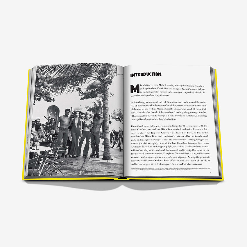 Assouline Miami Beach Coffee Table Book - Luxury Travel & Photography Hardcover - Perfect for Home Decor, Gifts & Coffee Table Display