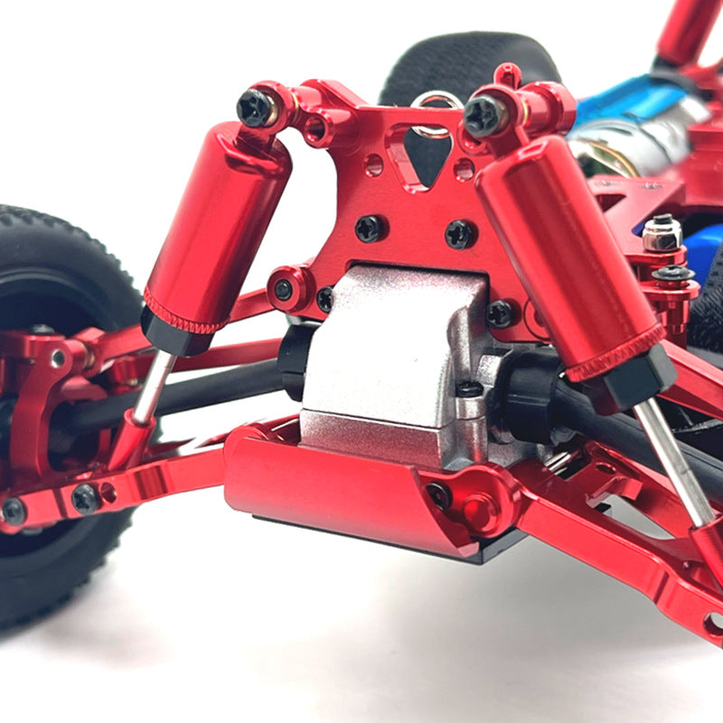 WLtoys 144016 144018 RC Car Metal Upgrade Kit - Aluminum Alloy Arms, Links & Steering Cups for Off-Road Racing & Bashing