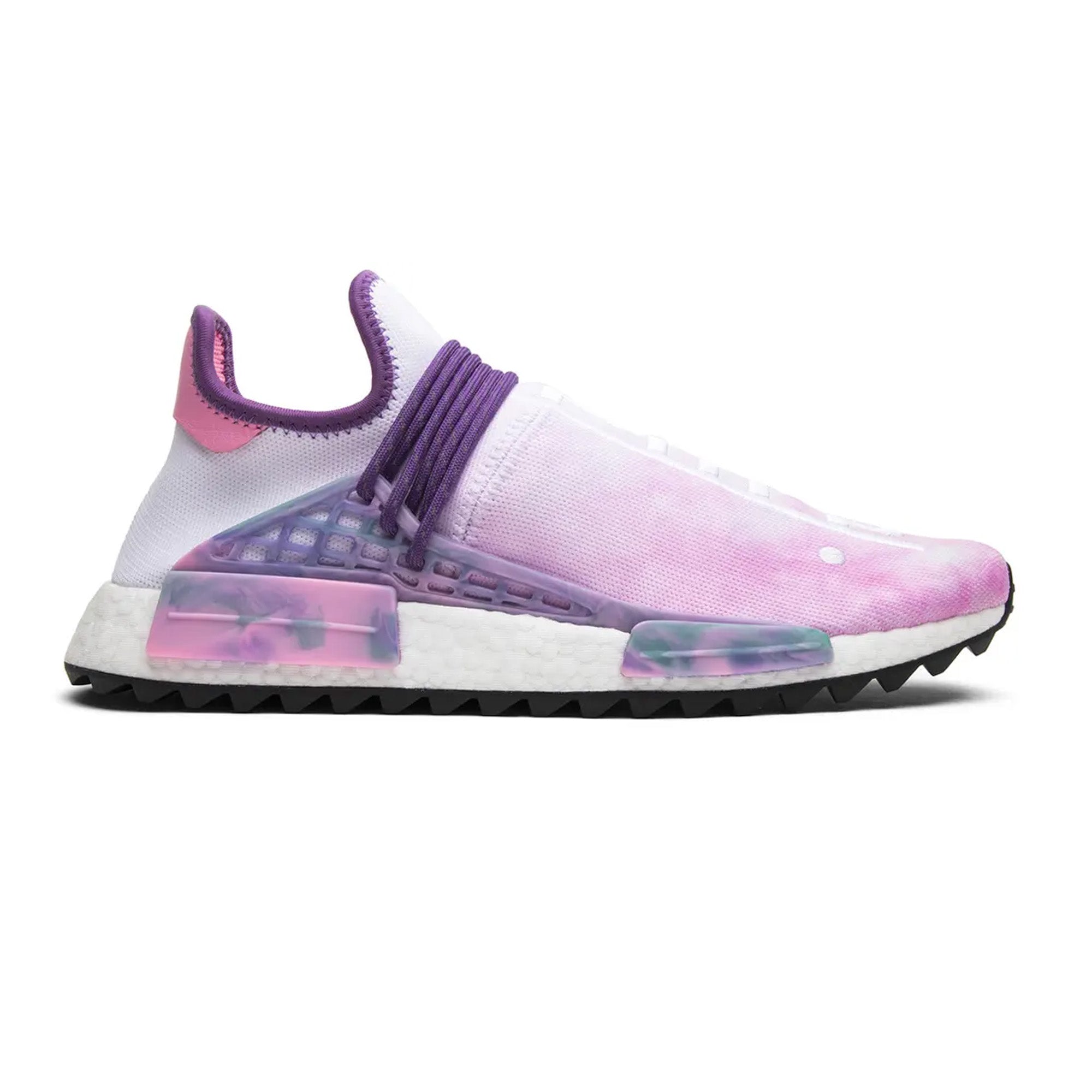 Adidas NMD x HU Pharrell Human Race Holi Festival 'Pink Glow' Running Shoes (2018) - Stylish & Comfortable Sneakers for Jogging, Gym Workouts & Streetwear Fashion