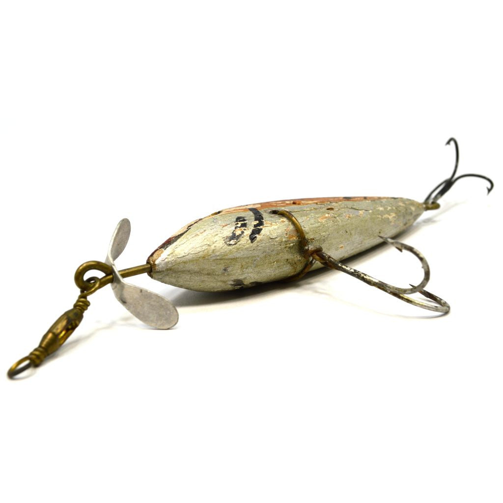 Vintage Handmade Wooden Fishing Lure - 4