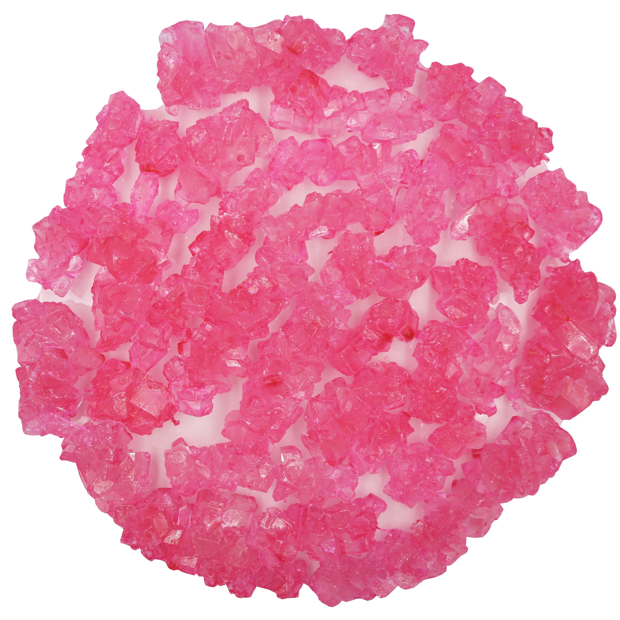 FirstChoiceCandy Rock Candy Strings - 1.5 Pound Bulk Bag (Pink Cherry Flavor) | Natural Hard Candy for Parties, Weddings, Baby Showers & Dessert Decorations
