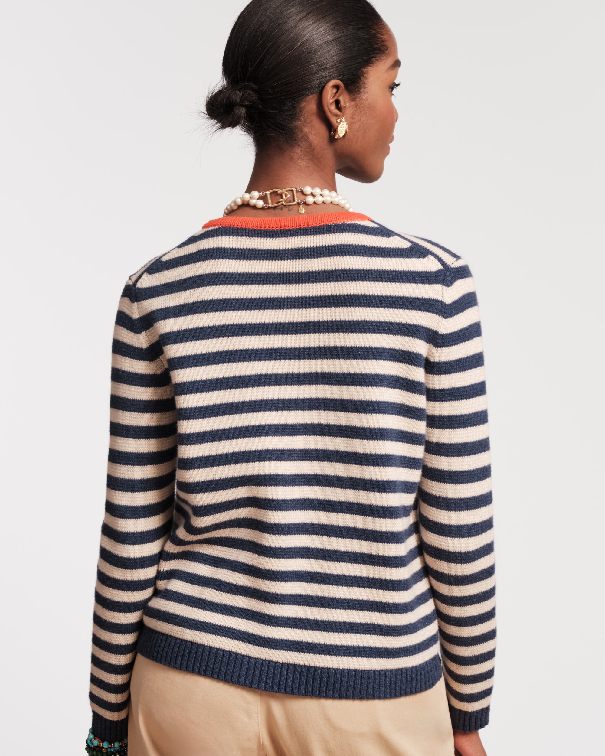 Pierre Striped Sweater for Men - Soft & Comfortable Knit Pullover - Perfect for Casual Wear, Office & Winter Outfits