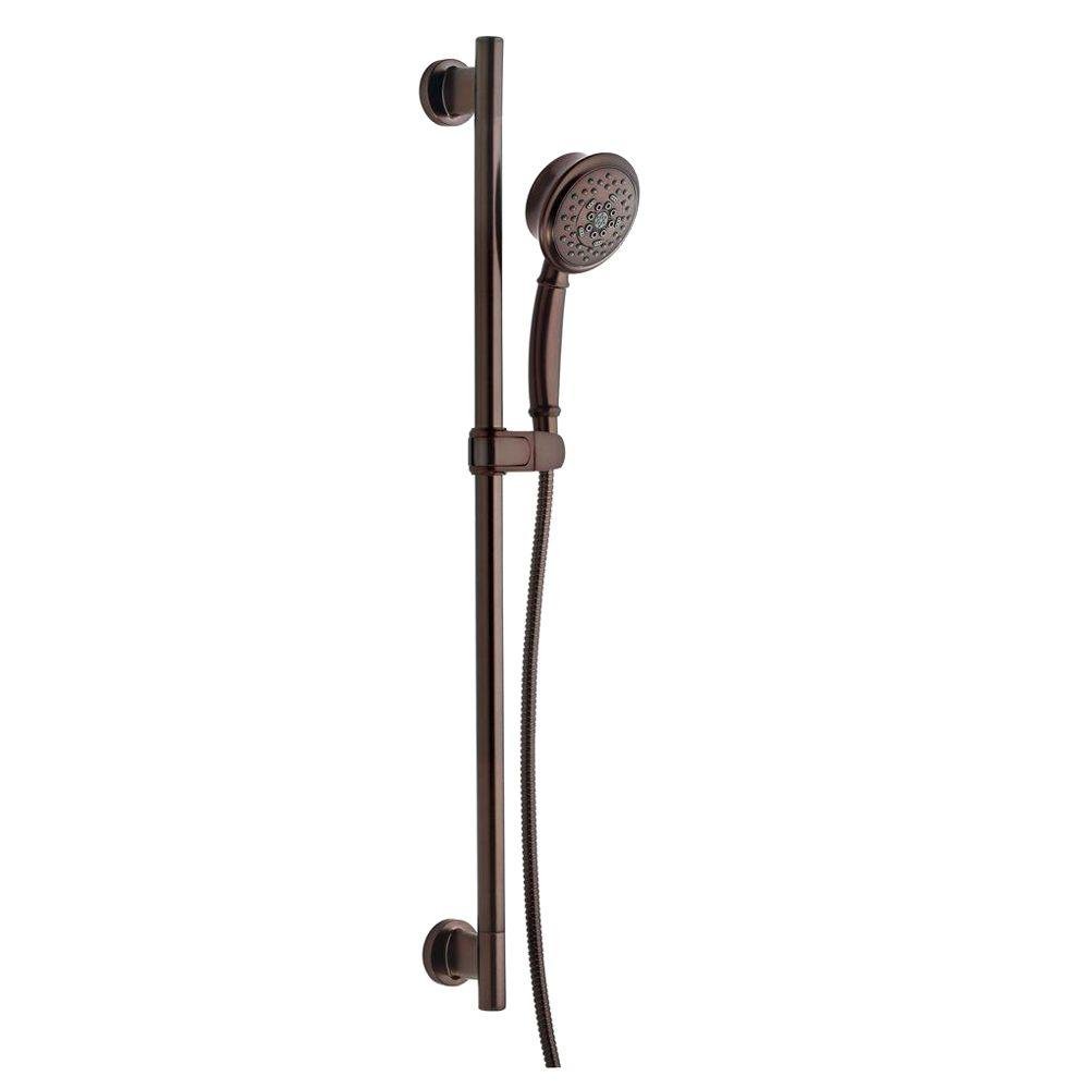 Danze D461723RB 525 Versa Slide Handshower Kit with Adjustable Slide Bar in Oil Rubbed Bronze Finish - Perfect for Bathroom Shower Upgrade and Spa-Like Experience