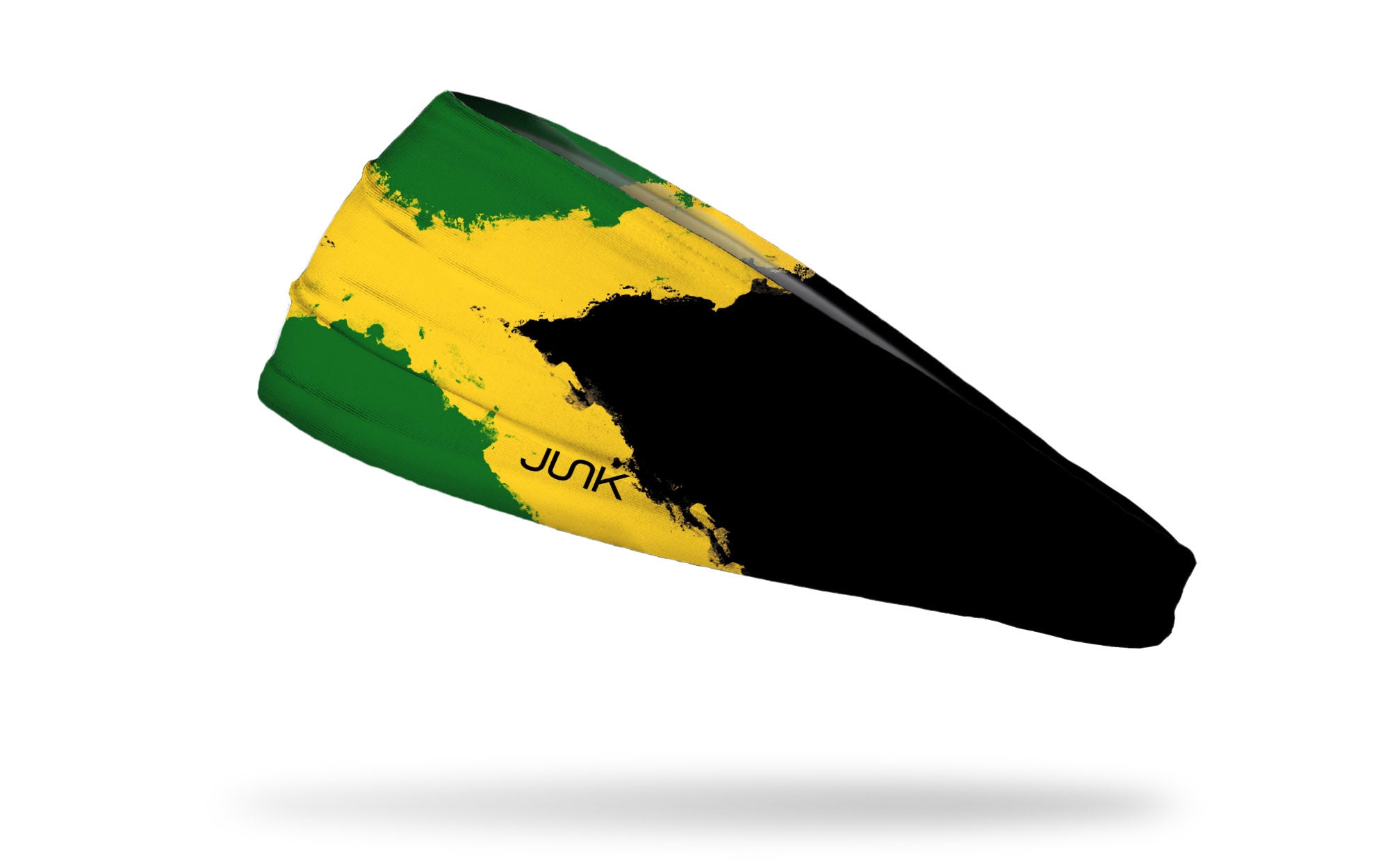 Jamaican Flag Headband - Vibrant Rasta Colors Big Bang Lite Headband for Women & Men - Perfect for Reggae Festivals, Concerts, and Caribbean Themed Parties