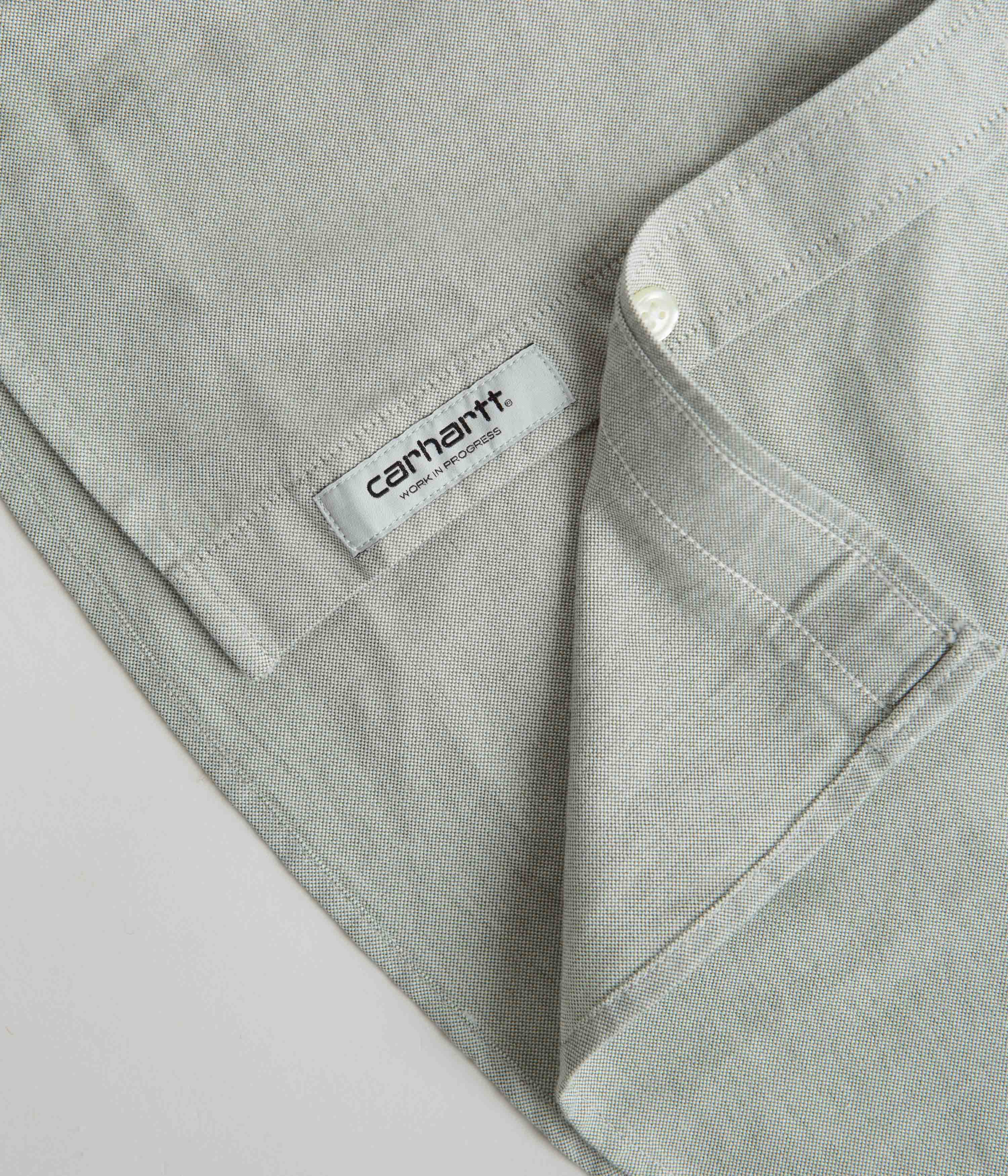 Carhartt C Logo T-Shirt for Men - Dollar Green & White - Comfortable Cotton Tee for Work, Casual Wear & Outdoor Activities