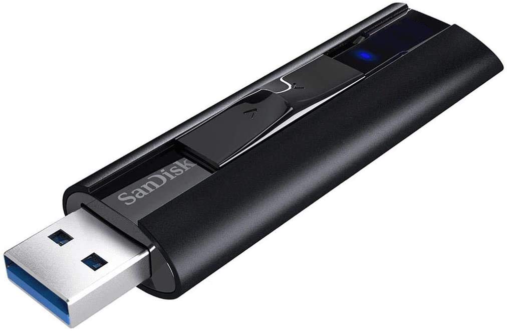 SanDisk 1TB Extreme PRO USB 3.2 Flash Drive - High Speed 420MB/s Read 380MB/s Write Portable SSD for PC, Mac, Laptop - Bundle with Lanyard - Perfect for Data Backup, File Transfer & On-The-Go Professionals