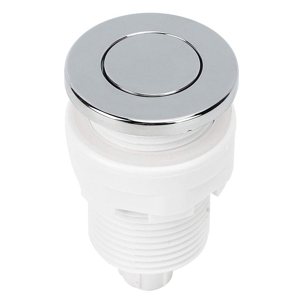 28mm Waterproof Air Pressure Switch for Bath, Spa & Massage - Durable Push Button for Garbage Disposal & Tub Controls | Ideal for Home, Commercial & Marine Use