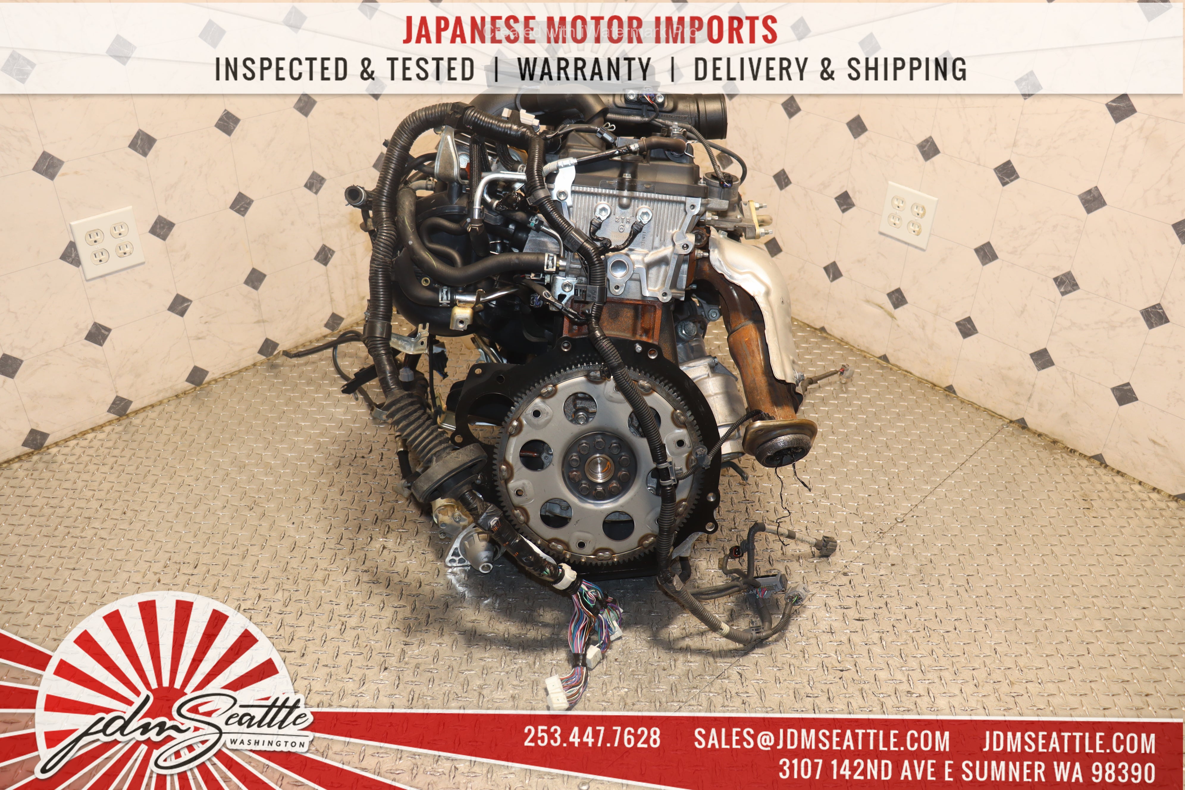 2005-2015 Toyota Tacoma 2TR-FE DOHC VVT-i Engine Replacement - Compatible with JDM Models | Perfect for Off-Roading, Daily Driving & Performance Upgrades