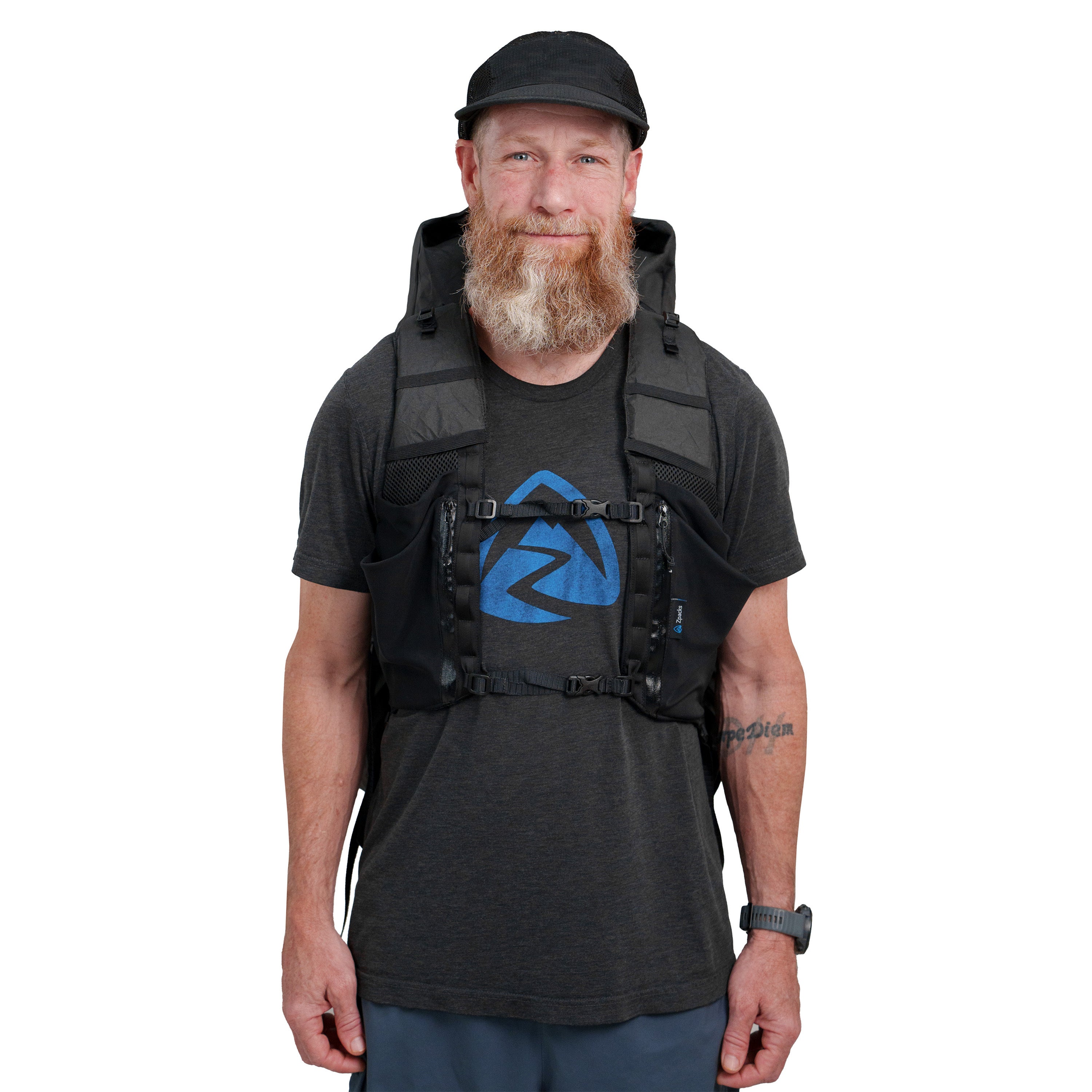 Super Nero Ultra 50L Waterproof Hiking Backpack - Lightweight Travel Backpack for Men & Women - Perfect for Camping, Trekking, and Outdoor Adventures
