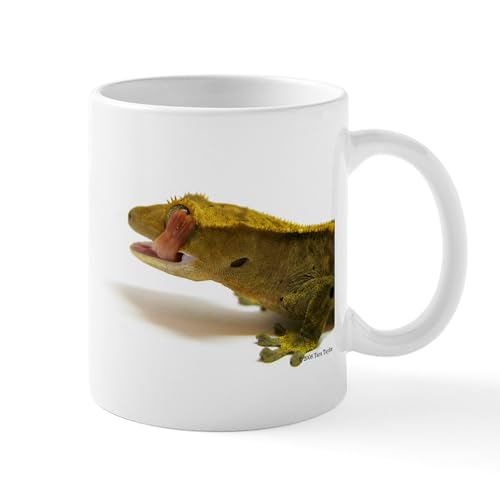 White - Crested Gecko Eye Lick Mug