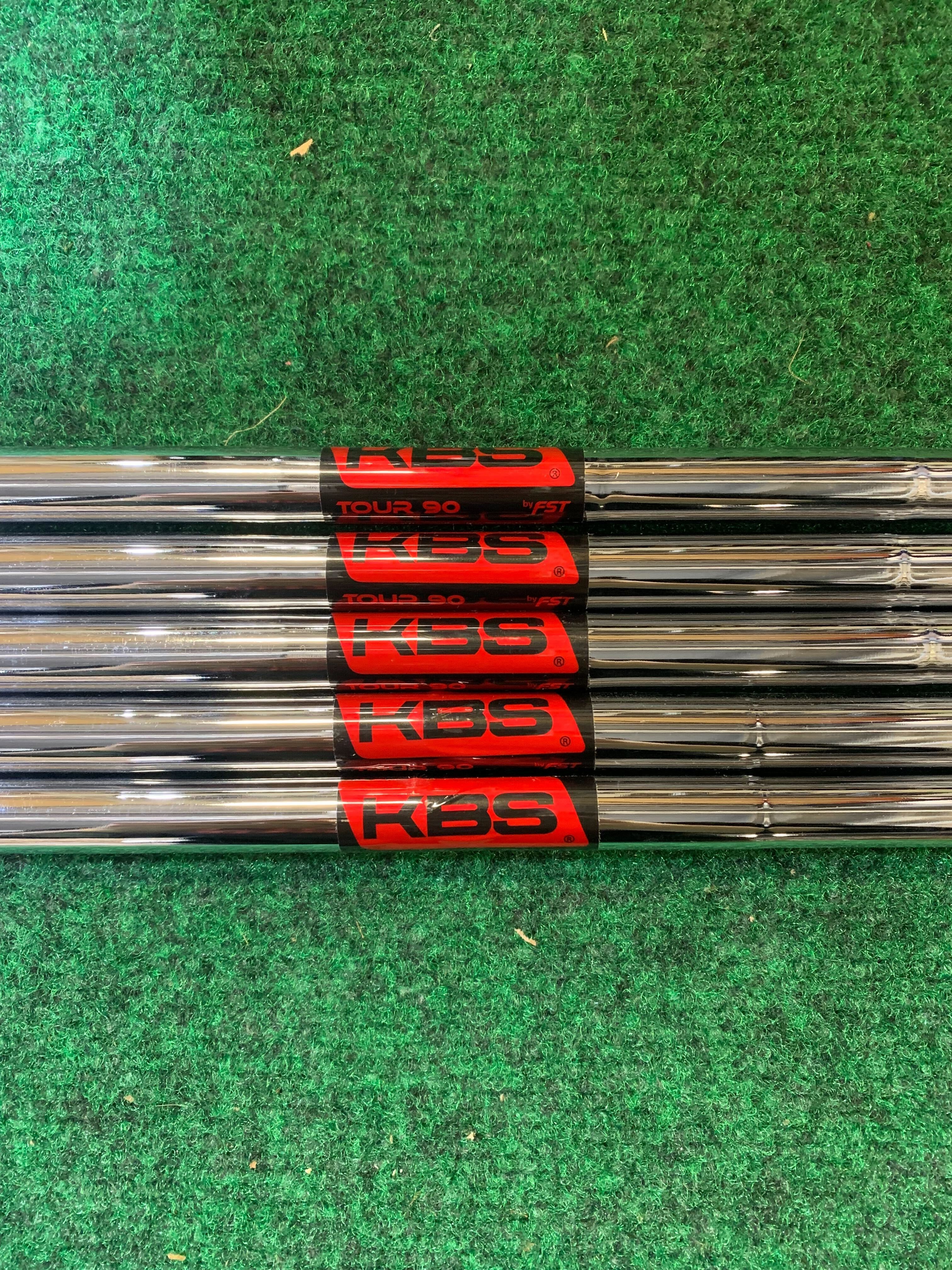 KBS Tour 90 Iron Shaft Set - Stiff Flex (36.5