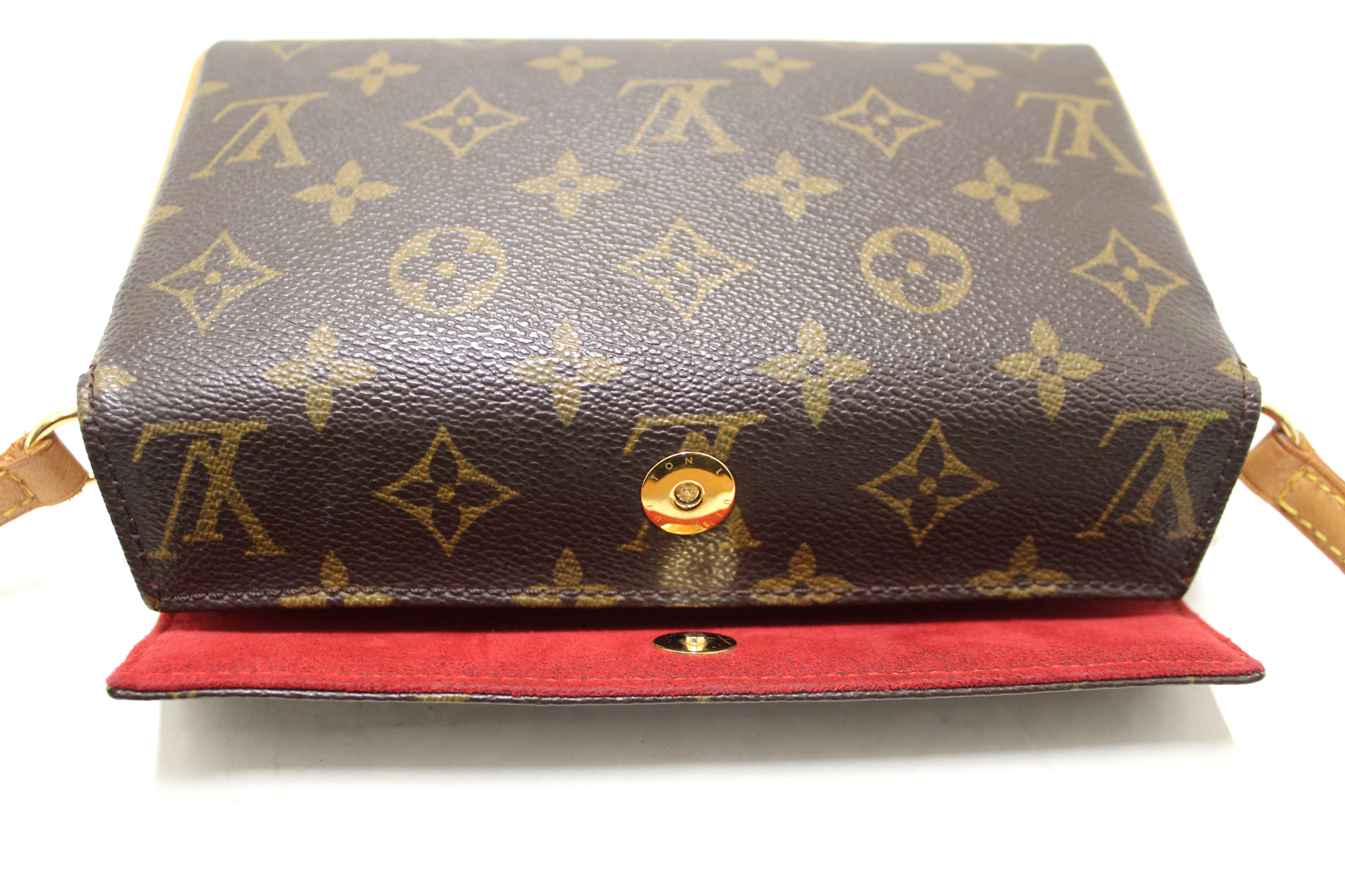 Authentic Louis Vuitton Monogram Recital Handbag - Luxury Designer Shoulder Bag for Women, Perfect for Work, Travel & Evening Events