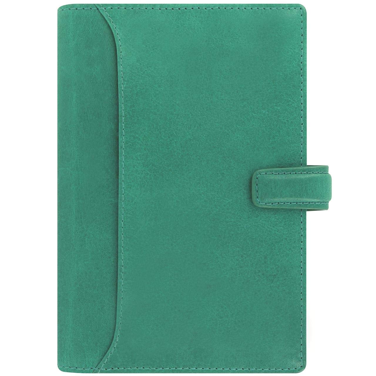 Premium Filofax Personal Organizer - Rockwood Bible Style in Emerald Green, Genuine Leather A5 Planner for Work, School & Daily Productivity | Perfect Office Gift & Journaling Notebook