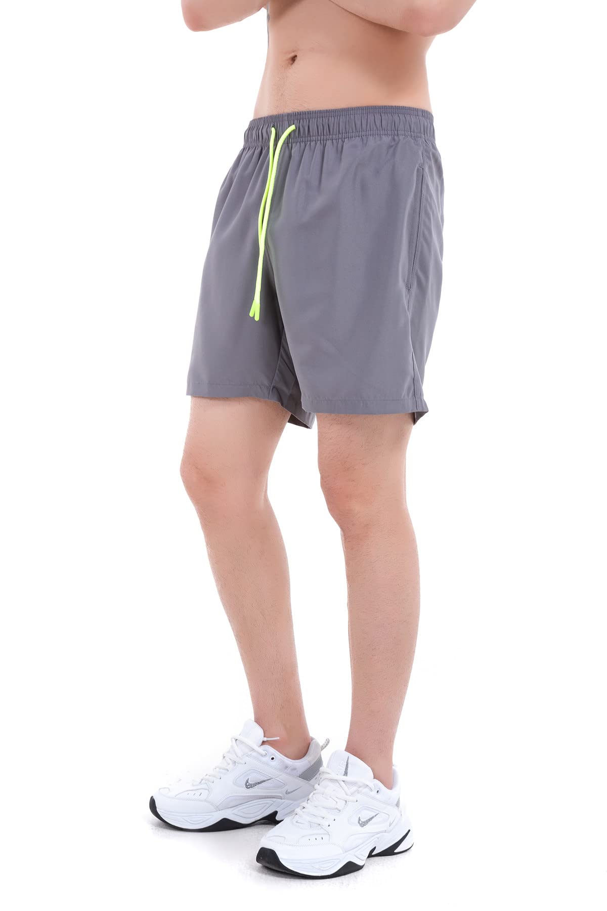 Men's Athletic Shorts - Breathable Quick-Dry Running Shorts with Pockets for Gym, Jogging & Outdoor Workouts | Comfortable Loose Fit Summer Sports Shorts