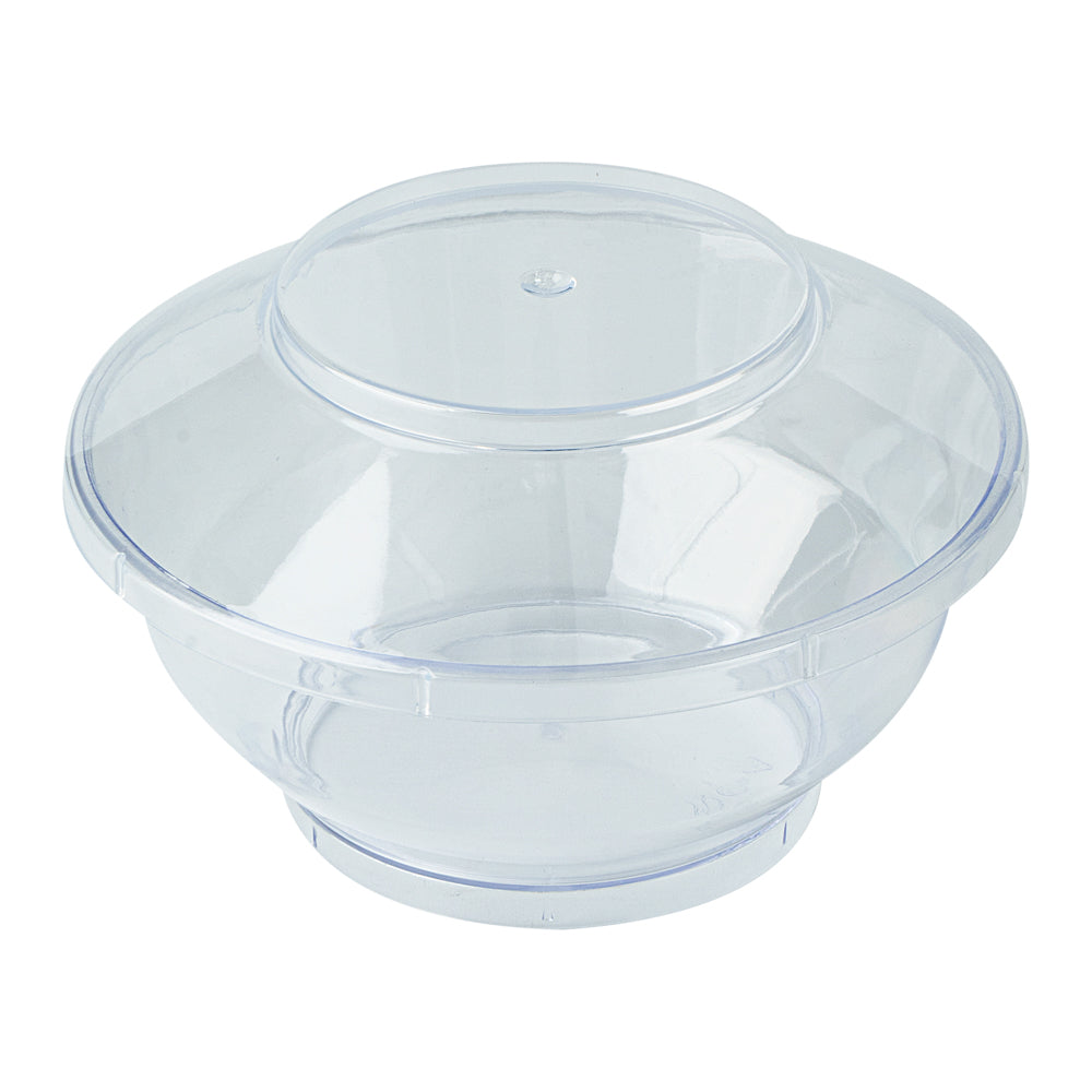 6 oz Clear Plastic Deli Containers with Lids - 10 Pack (4