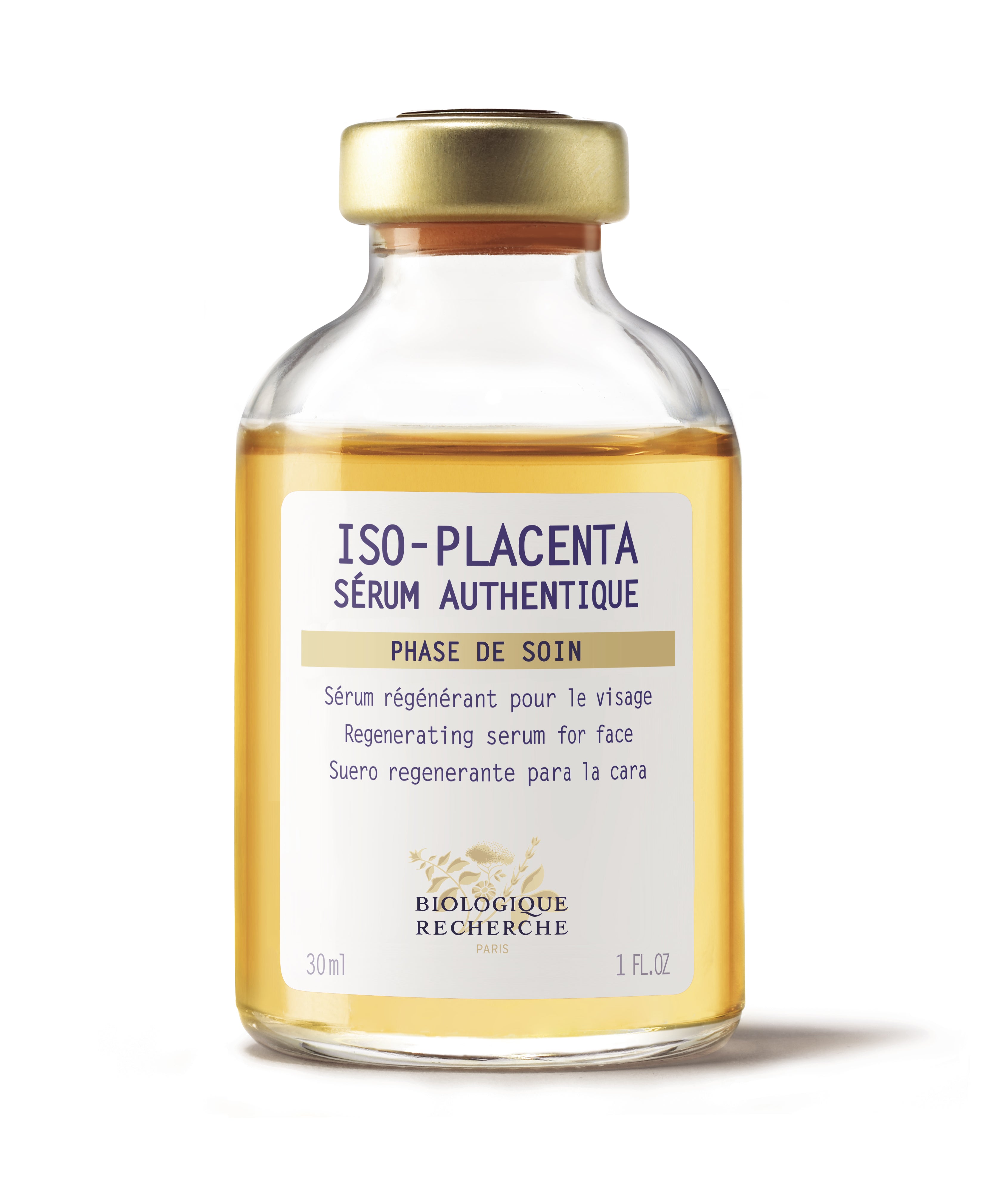 ISO Placenta Quintessential Serum - Sebum Regulating Face Serum for Oily & Acne-Prone Skin | Hydrating & Balancing Treatment for Daily Skincare Routine