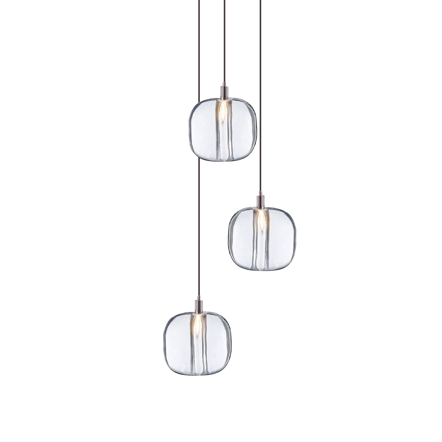 Modern Cubie Chandelier - Elegant Crystal Ceiling Light Fixture for Dining Room, Living Room & Bedroom | Perfect for Home Decor & Wedding Venues